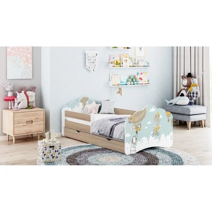 Mobi ágyneműtartós gyerekágy 90x190 cm - M05