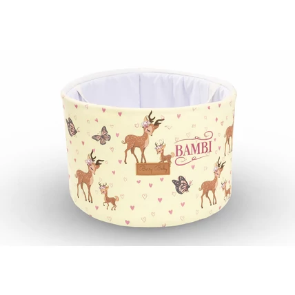 Játéktároló kosár gyerekszobába - bambi