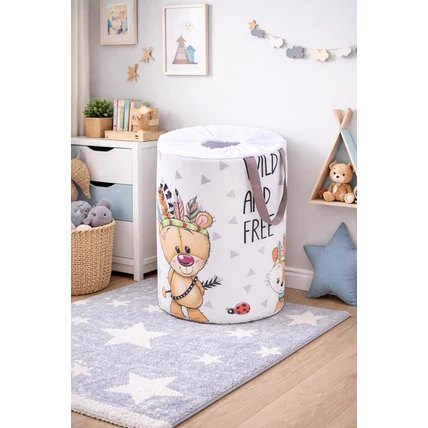 Berry Baby szennyestartó és játéktároló gyerekszobába - állatos
