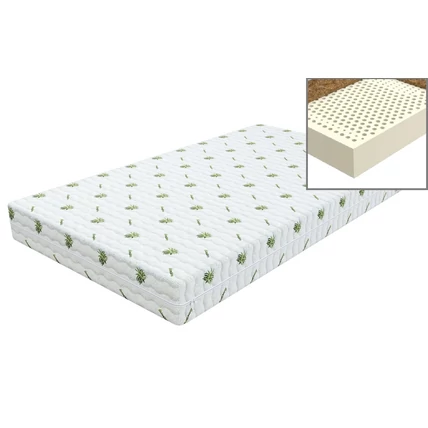 Toro latex matrac Aloe Vera huzattal: 180x200 cm