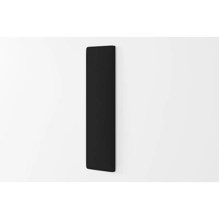 Kárpitozott Trinity falpanelek - 40x10 cm - fekete