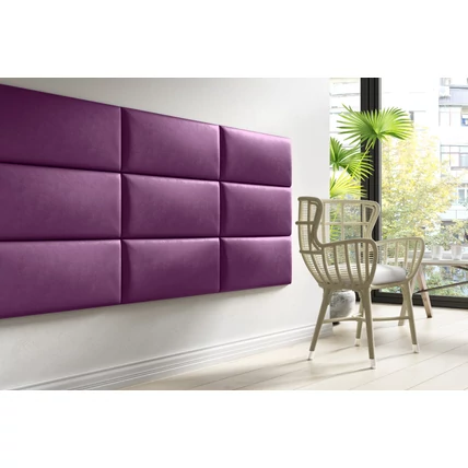 Kárpitozott Trinity falpanelek - 70x30 cm - lila