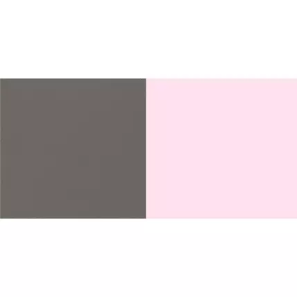 Romeo kanapéágy: kavics szürke eco bőr keret - diamond rózsaszín fekvő 
