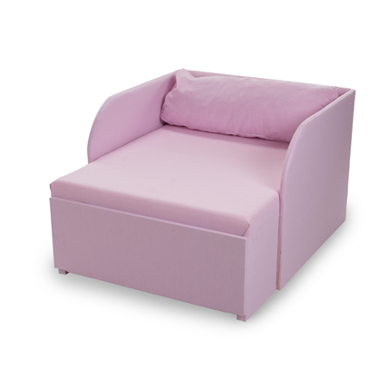 Rori Diamond ágyneműtartós kárpitos fotelágy - rózsaszín