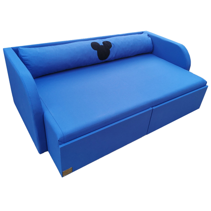 Rori Sunshine ágyneműtartós kihúzható kanapéágy - királykék Mickey