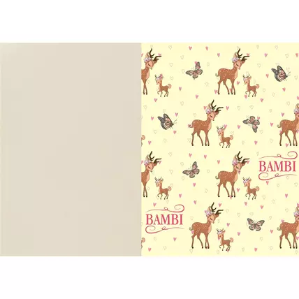 Prémium eco bőr keretes ágyneműtartós gyerekágy - bézs Bambi