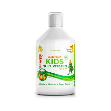 Swedish Nutra SUPER KIDS folyékony multivitamin gyerekeknek 500m
