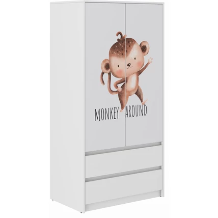 Gardróbszekrény gyerekszobákba - Monkey majmos
