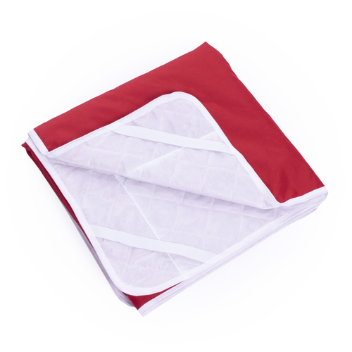 Ágytakaró gyerekágyra - gumipánttal rögzíthető - 70x140 cm - piros
