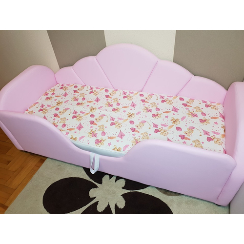 Ágytakaró gyerekágyra - rózsaszín macis 63x150cm