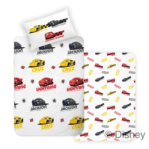 Ágyneműhuzat - felnőtt méret - Disney Cars