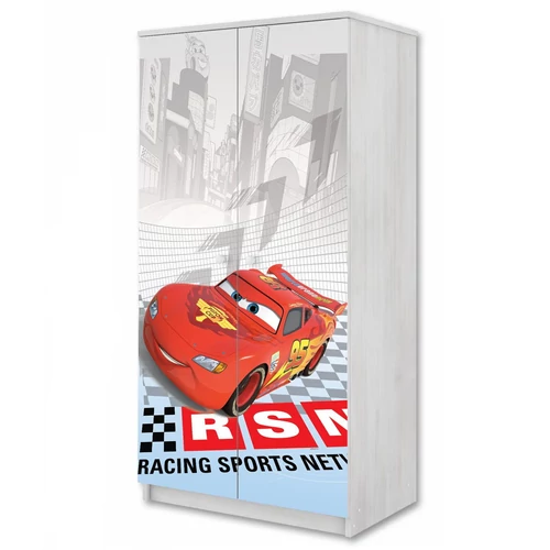 Gardróbszekrény gyerekszobába és babaszobába - Disney Oscar - Cars