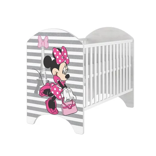 Rácsos kiságy - Disney Standard - Minnie Mouse mintával