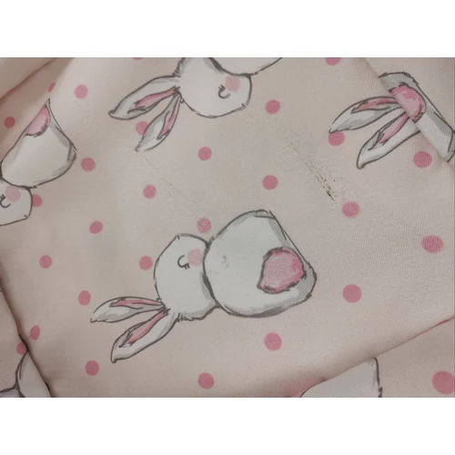 Babafotel - Klasszikus lábtartós - Sweet Bunny  - Anyaghibás