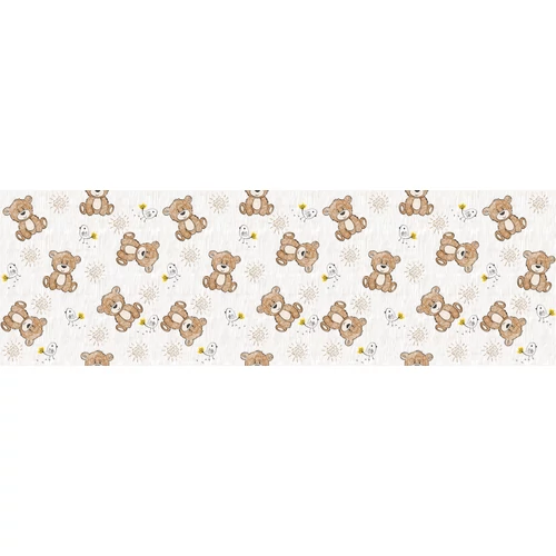 Babzsák - csokibarna Eco bőr – Bear – csepp alakú 2in1