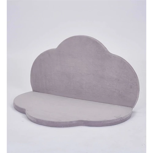 Berry Baby Cloud -  felhő alakú játszószőnyeg és játszómatrac - szürke 