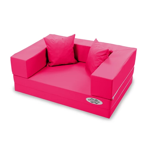 WEXTRA szivacs kanapéágy - levehető huzatos - pink