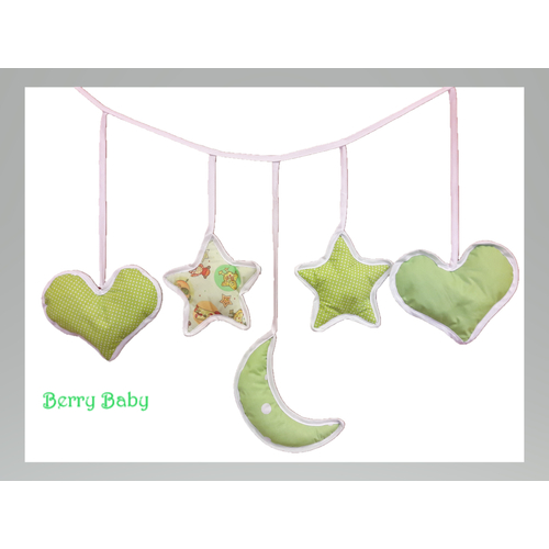 Berry Baby Égbolt dekoráció babaszobába és gyerekszobába - zöld