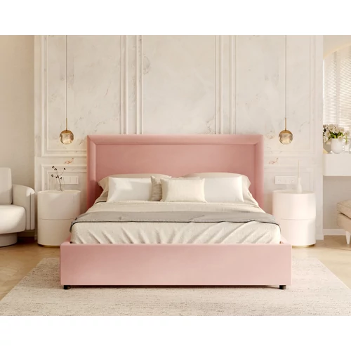 Kárpitozott franciaágy - Nobile - Paris pink