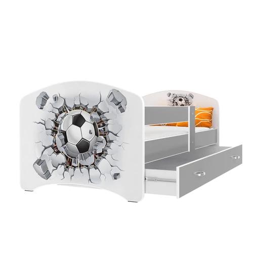 COOL BEDS ágyneműtartós gyerekágy - 4 méretben: 21L Focilabda 5