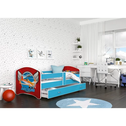Ágyneműtartós gyerekágy ágyráccsal - 4 méretben - Cool Beds - 36L Air Club repülő klub