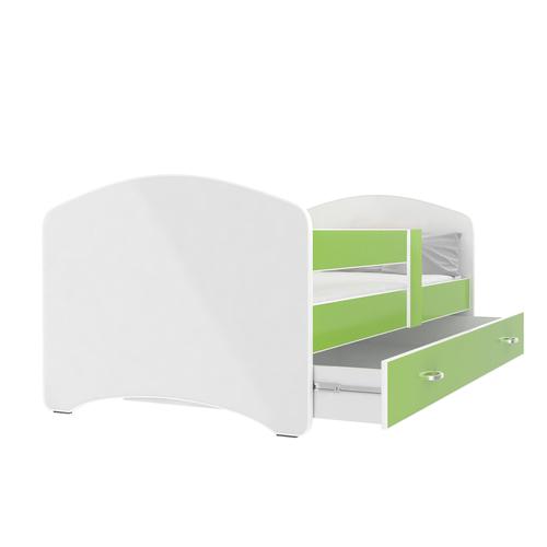 COOL BEDS ágyneműtartós gyerekágy - 4 méretben: Fehér támlás - 7 keretszínnel kérhető 7