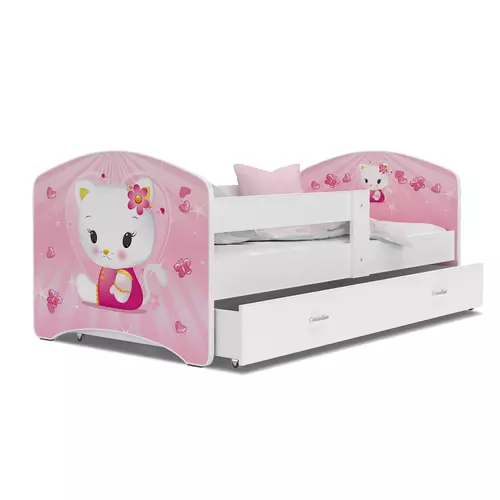 Gyerekágy ágyneműtartóval - Cool Beds 80x160 cm - 33L Hello Kids