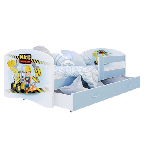Gyerekágy ágyneműtartóval - Cool Beds 80x160 cm - 60L