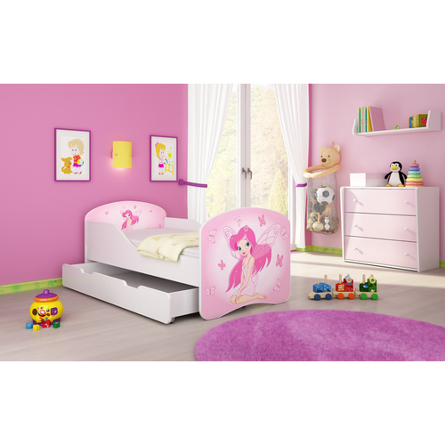 DREAM leesésgátlós gyerekágy - 3 méretben: 07 Pink fairy RÓZSASZÍN TÜNDÉR 2