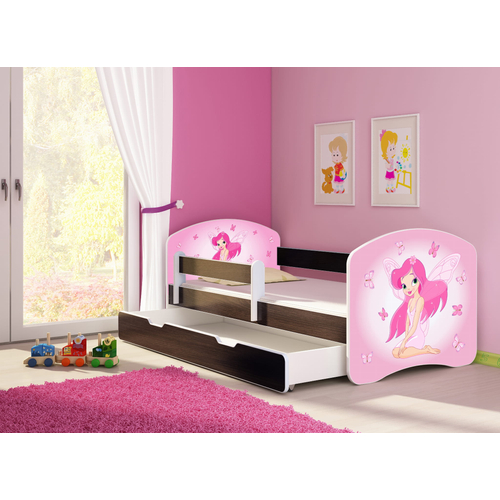 Leesésgátlós gyerekágy - Sweet Dream - 07 Pink fairy matraccal