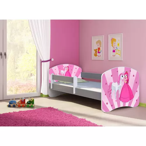 Leesésgátlós gyerekágy - Sweet Dream 80x160 cm - 08 Princess matraccal