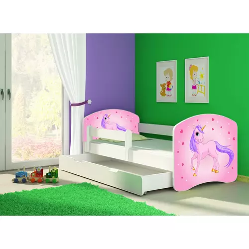 Leesésgátlós gyerekágy - Sweet Dream 70x140 cm - 17 Pony matraccal
