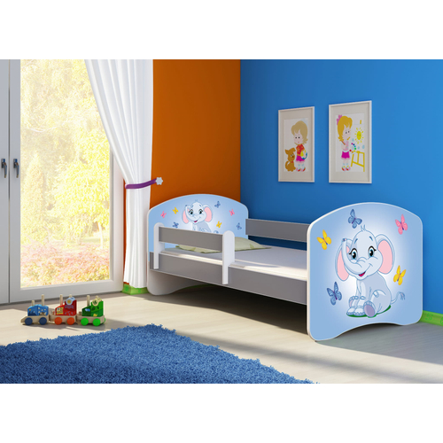 Leesésgátlós gyerekágy - Sweet Dream 70x140 cm - 26 Blue Elephant matraccal