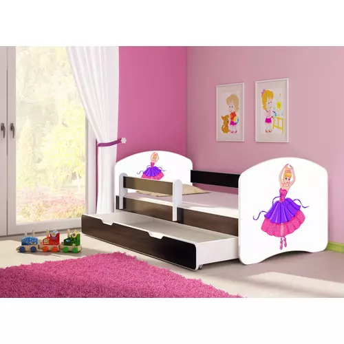 Leesésgátlós gyerekágy - Sweet Dream 80x160 cm - 41 Ballerina matraccal