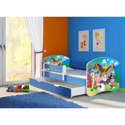 Leesésgátlós gyerekágy - Sweet Dream 80x160 cm - 33 Farm matraccal