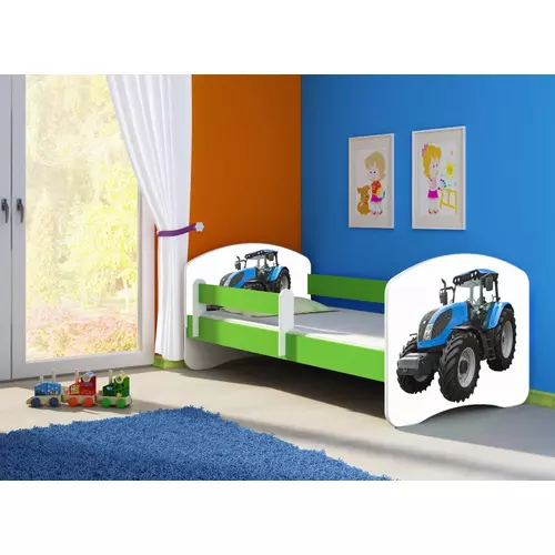 Leesésgátlós gyerekágy - Sweet Dream 80x180 cm - 42 Traktor matraccal