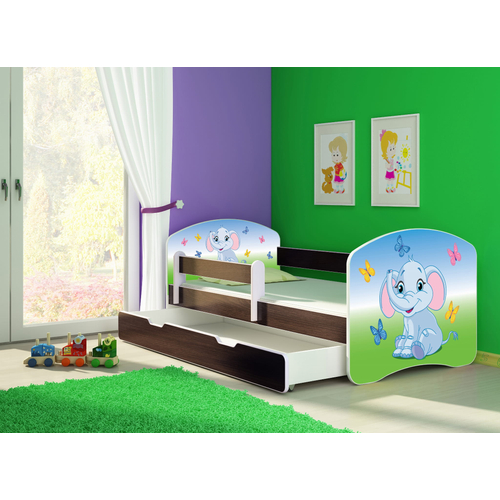 Leesésgátlós gyerekágy - Sweet Dream - 27 Colored Elephant matraccal