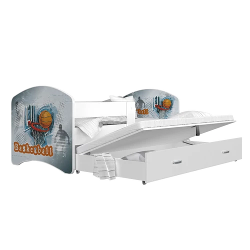 Gyerekágy pótággyal és ágyneműtartóval - Cool Beds - 44L