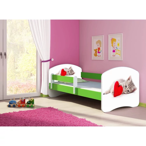 Leesésgátlós gyerekágy - Sweet Dream 70x140 cm - 40 Cat matraccal
