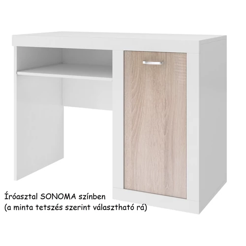 Íróasztal gyerekszobába - fenyő színű