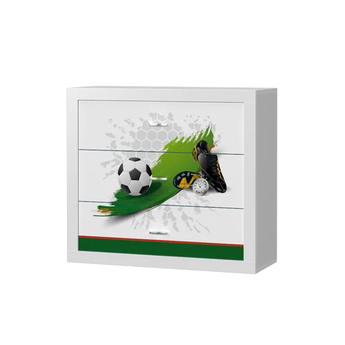 Komód gyerekszobába és babaszobába - focis football