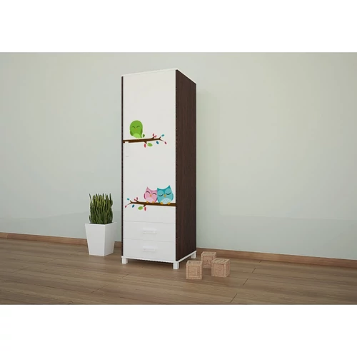 Gardróbszekrény gyerekszobákba SZ04 - madárkás
