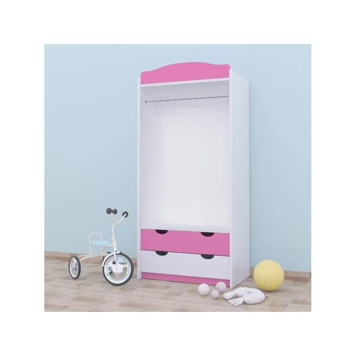 Classic gardrób gyerekszobába - SZ06 - pink