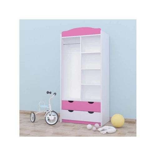 Classic gardrób gyerekszobába - SZ06 - pink