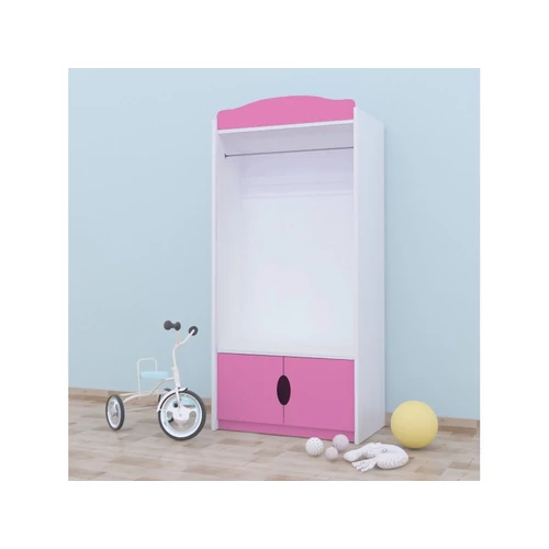 Classic gardrób gyerekszobába - SZ07 - pink