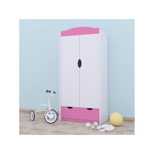 Gardróbszekrény gyerekszobákba SZ08 - Classic pink
