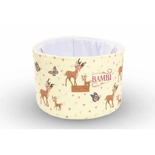 Játéktároló kosár gyerekszobába - bambi