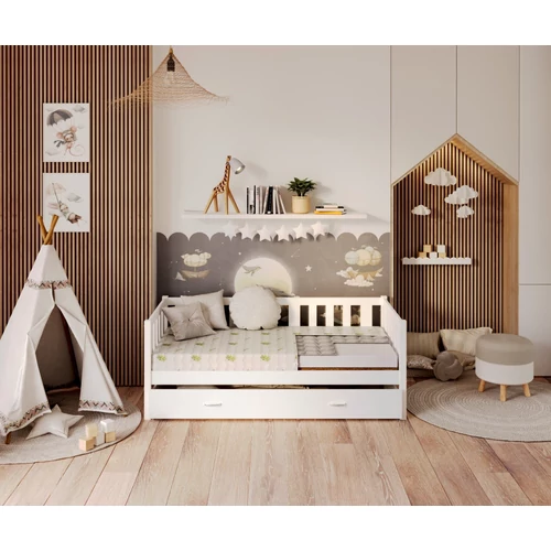 Matrac - kókusz és hajdina - 60x120 cm - Baby Comfort - Aloe Vera huzattal