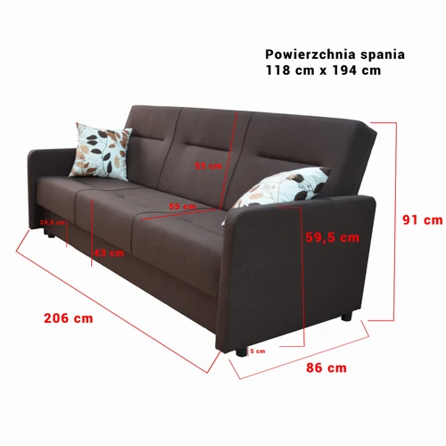 MÉRETEK összehajtott állapotban