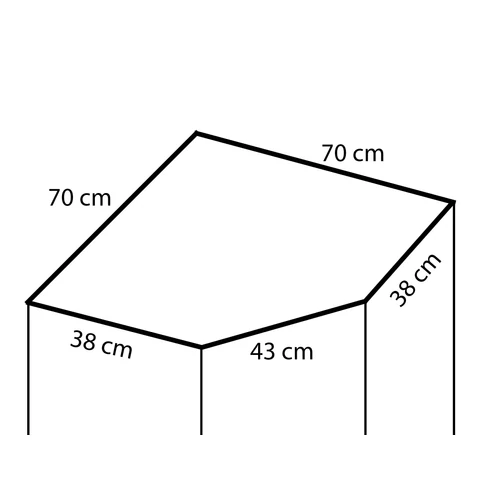 Előszoba szekrény - EMI 40 WHITE